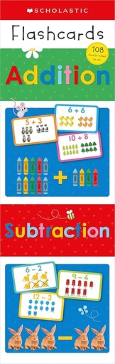 [9781338894424] Addition & Subtraction Flashcard Double Pack