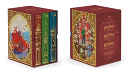 [9781546130192] Harry Potter Books 1-3 Boxed Set (MinaLima Editions)