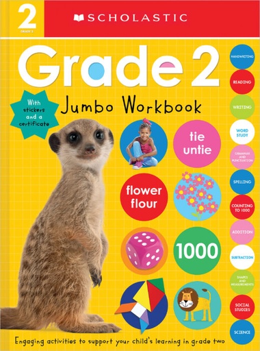 [9781339010069] Second Grade Jumbo Workbook