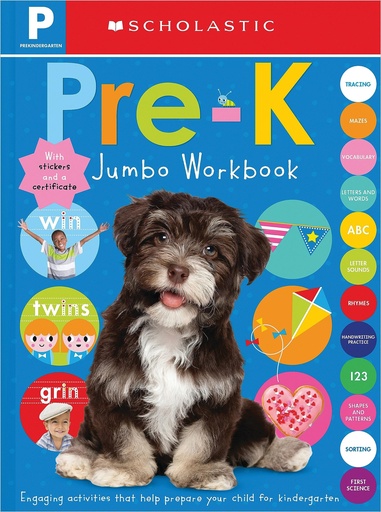 [9781339010052] Pre-K Jumbo Workbook