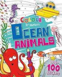 [9781786707390] Colour By Numbers - Ocean Animals