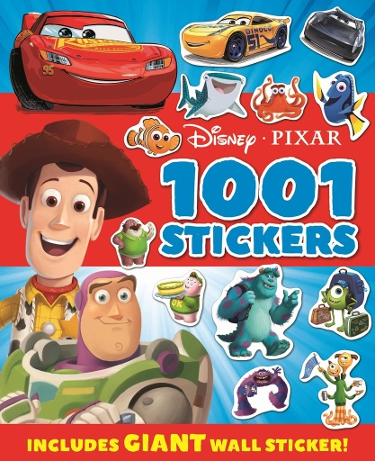 [9781788108904] Disney Pixar - Mixed 1001 Stickers