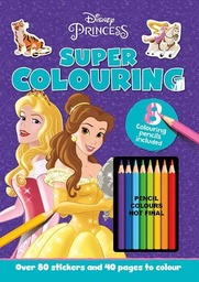[9781788104791] Disney Princess- Mixed - Super Colouring - Coloring Time Xtra