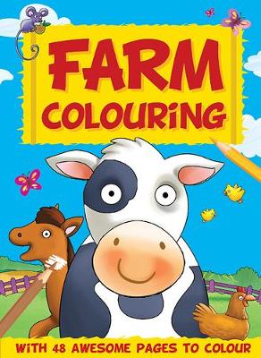 [9781789052916] Super Colouring Fun - Farm Colouring