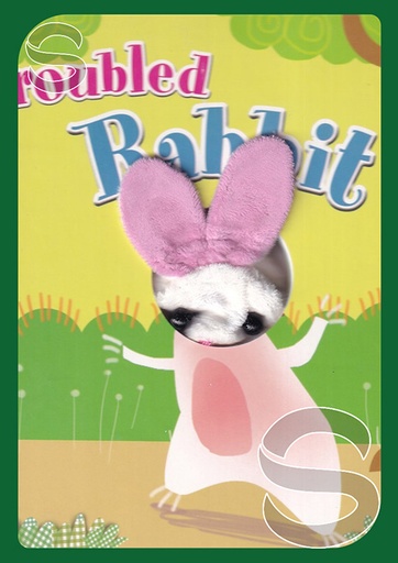 [9789953697925] Troubled Rabbit - Finger Puppet Book