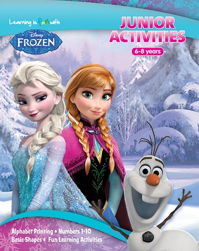 [9786144690437] Learning is fun with Frozen - junior activities