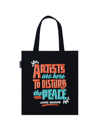 [9798217054015] James Baldwin: Artists Are Here to Disturb the Peace Tote Bag