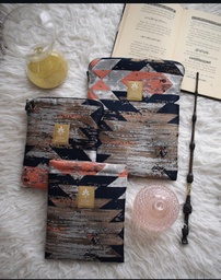 [ST01020020031] Trible peach  book sleeve -Large
