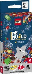 [9781837250639] LEGO® Books: ReBuild Activity Cards: Magic (with over 30 activity cards and 25 Lego elements