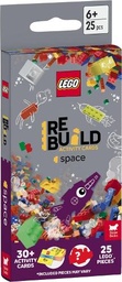 [9781837250646] LEGO® Books: ReBuild Activity Cards: Space (with over 30 activity cards and 25 L