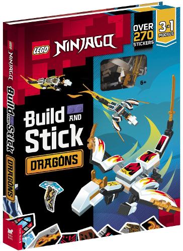 [9781780558851] LEGO® NINJAGO® Build and Stick: Dragons