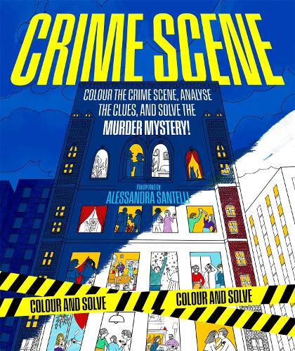 [9781035077144] Colour and Solve: Crime Scene 
