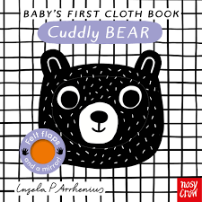 [9781805130871] Baby's First Cloth Book: Cuddly Bear