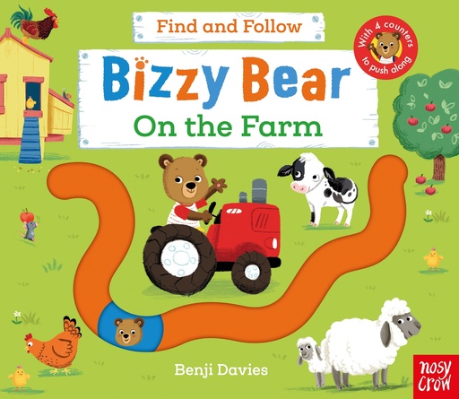 [9781839947636] Bizzy Bear: Find and Follow On the Farm