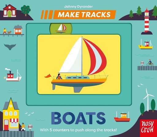 [9781805130581] Make Tracks: Boats