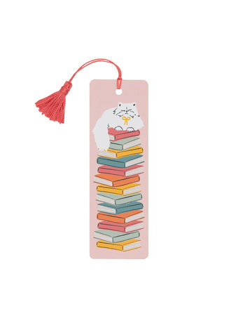 [9780593896099] Cat Stack Bookmark
