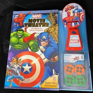 [9786144386149] Marvel Movie Theater - Storybook & Movie Projector