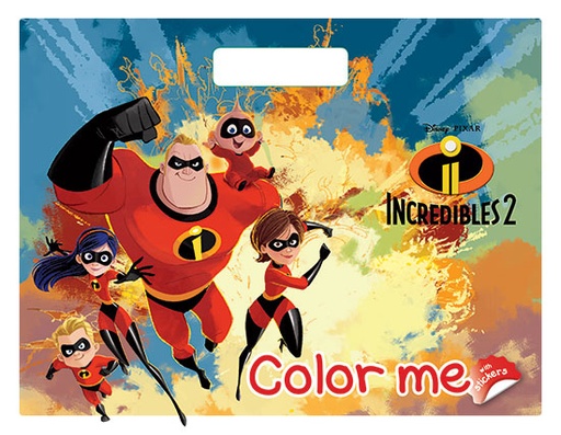 [9786144691984] THE INCREDIBLES 2 - COLOR ME