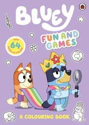 [9780241536551] Bluey: Fun and Games: A Colouring Book
