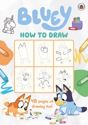 [9780241675359] Bluey: How to Draw