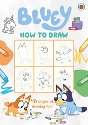 [9780241675359] Bluey: How to Draw