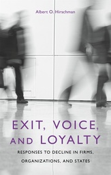 [9780674276604] Exit, Voice, and Loyalty