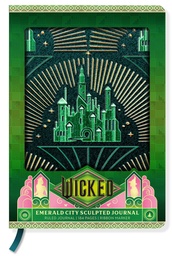 [9798886639001] Wicked: Emerald City Sculpted Journal