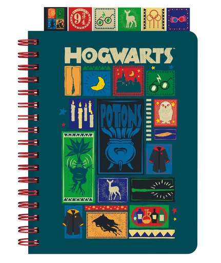 [9798886638752] Harry Potter: Hogwarts Spiral Notebook