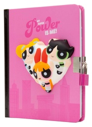 [9798886636291] Powerpuff Girls: Squishy Lock & Key Diary