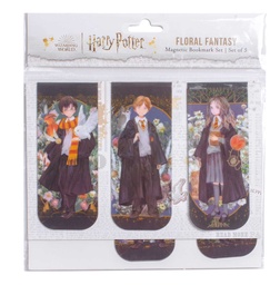 [9781682987117] Harry Potter: Floral Fantasy Magnetic Bookmark Set (Set of 5)