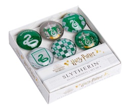 [9781647222758] Harry Potter: Slytherin Glass Magnet Set (Set of 6)