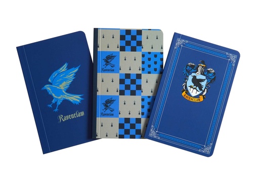 [9781647220129] Harry Potter: Ravenclaw Pocket Notebook Collection (Set of 3)