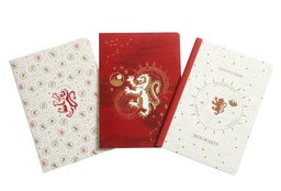 [9781647220792] Harry Potter: Gryffindor Constellation Sewn Notebook Collection (Set of 3)