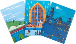 [9781647220839] Harry Potter: Exploring Hogwarts Sewn Notebook Collection (Set of 3)