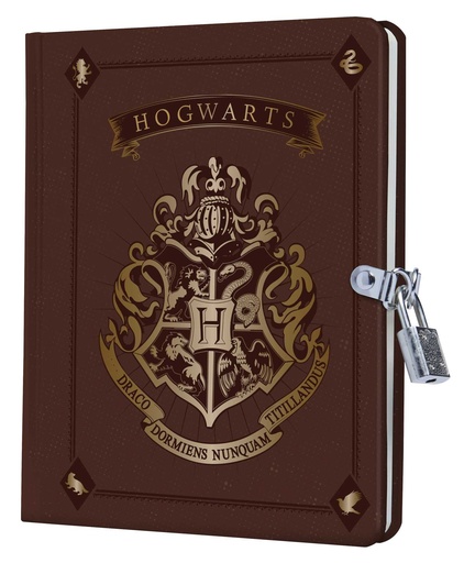 [9798886637533] Harry Potter: Hogwarts Lock & Key Diary [Invisible Ink Pen]