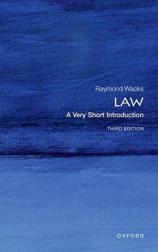 [9780192870506] Law: A Very Short Introduction Third Edition