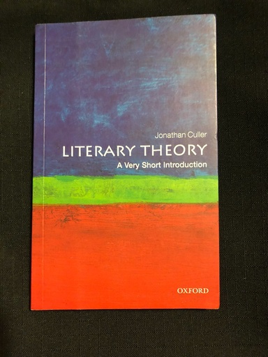 [9780199691340] Literary Theory: A Very Short Introduction Second Edition