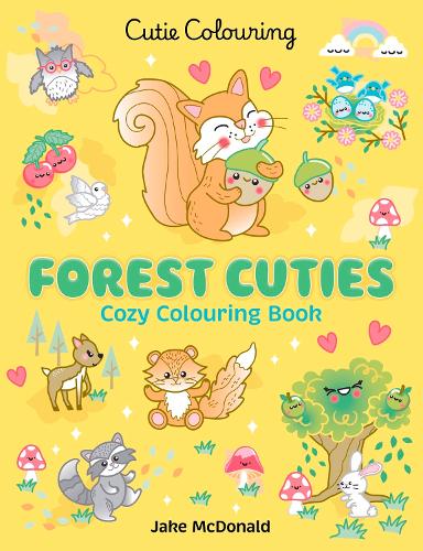 [9780702342684] Forest Cuties: Colouring Book