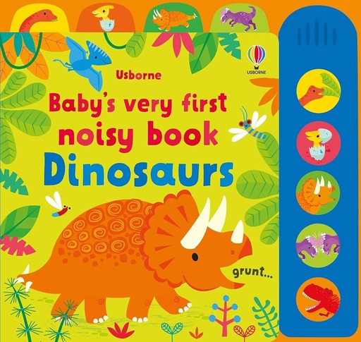 [9781474999113] Baby's Very First Noisy Book: Dinosaurs