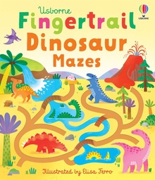 [9781805071150] Fingertrail Dinosaur Mazes