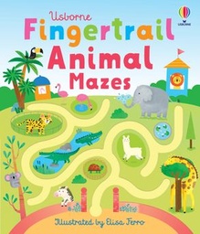 [9781805077213] Fingertrail Animal Mazes