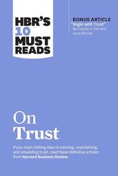 [9781647825249] HBR's 10 Must Reads on Trust