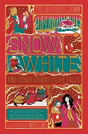 [9780063208247] Snow White and Other Grimms' Fairy Tales (MinaLima Edition)
