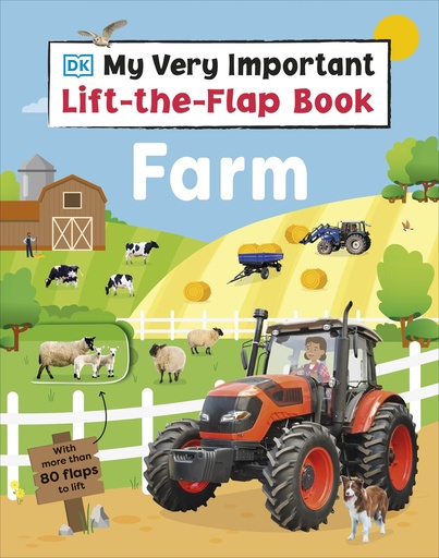 [9780241654668] My Very Important Lift-the-Flap-Book: Farm