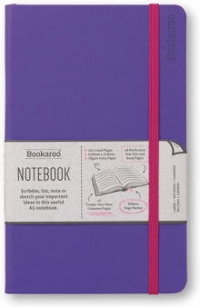 [5035393432430] Bookaroo Notebook (A5) Journal - Purple