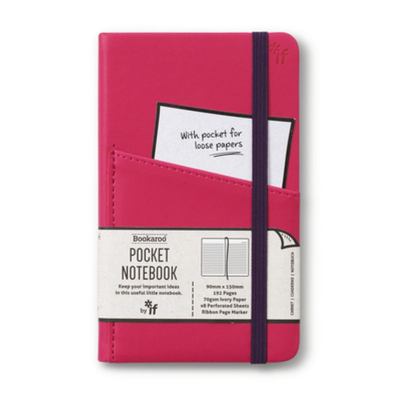 [5035393430016] Bookaroo POCKET Notebook (A6) JOURNAL - PINK