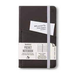 [5035393430108] Bookaroo POCKET Notebook (A6) JOURNAL - BLACK