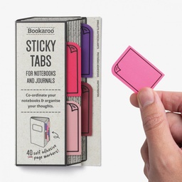 [5035393535018] Bookaroo Sticky Tabs - Pinks