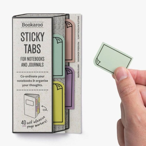 [5035393535056] Bookaroo Sticky Tabs - Pastels