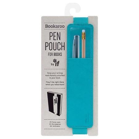 [5035393407056] Bookaroo Pen Pouch - Turquoise